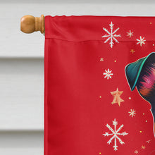 Load image into Gallery viewer, Jack Russell Terrier Holiday Christmas House Flag