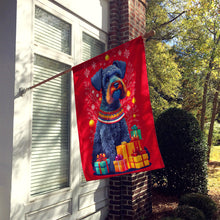 Load image into Gallery viewer, Kerry Blue Terrier Holiday Christmas House Flag