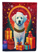 Load image into Gallery viewer, Kuvasz Holiday Christmas Garden Flag – Outdoor Decorative Yard Flag