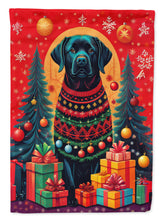Load image into Gallery viewer, Labrador Retriever Holiday Christmas House Flag