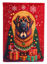 Load image into Gallery viewer, Leonberger Holiday Christmas Garden Flag – Outdoor Decorative Yard Flag