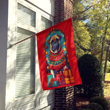 Load image into Gallery viewer, Mastiff Holiday Christmas House Flag
