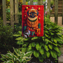 Load image into Gallery viewer, Pekingese Holiday Christmas Garden Flag – Outdoor Decorative Yard Flag