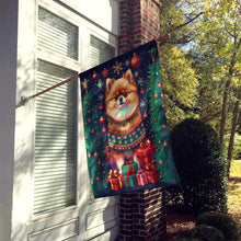 Load image into Gallery viewer, Pomeranian Holiday Christmas House Flag