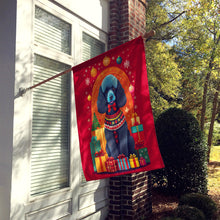 Load image into Gallery viewer, Poodle Holiday Christmas House Flag