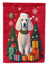 Load image into Gallery viewer, Poodle Holiday Christmas House Flag