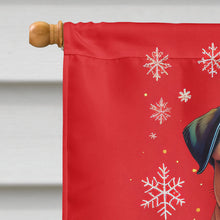 Load image into Gallery viewer, Fawn Pug Holiday Christmas House Flag