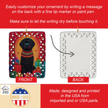 Load image into Gallery viewer, Puli Holiday Christmas Porcelain Ornament