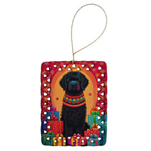 Load image into Gallery viewer, Puli Holiday Christmas Porcelain Ornament