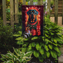 Load image into Gallery viewer, Rottweiler Holiday Christmas Garden Flag – Outdoor Decorative Yard Flag