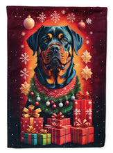 Load image into Gallery viewer, Rottweiler Holiday Christmas Garden Flag – Outdoor Decorative Yard Flag