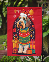 Load image into Gallery viewer, Sealyham Terrier Holiday Christmas Garden Flag – Outdoor Decorative Yard Flag