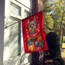Load image into Gallery viewer, Silky Terrier Holiday Christmas House Flag
