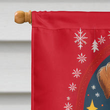 Load image into Gallery viewer, Wheaten Terrier Holiday Christmas House Flag