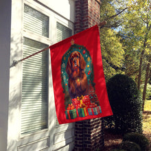 Load image into Gallery viewer, Sussex Spaniel Holiday Christmas House Flag