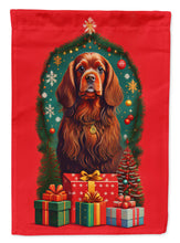 Load image into Gallery viewer, Sussex Spaniel Holiday Christmas House Flag