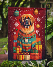 Load image into Gallery viewer, Tibetan Mastiff Holiday Christmas Garden Flag – Outdoor Decorative Yard Flag