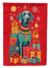 Load image into Gallery viewer, Weimaraner Holiday Christmas House Flag