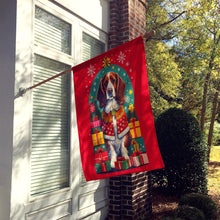 Load image into Gallery viewer, Welsh Springer Spaniel Holiday Christmas House Flag