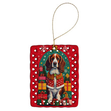 Load image into Gallery viewer, Welsh Springer Spaniel Holiday Christmas Porcelain Ornament