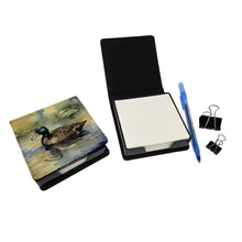 Load image into Gallery viewer, American Black Duck PU Leather Note Paper Holder