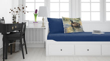 Load image into Gallery viewer, American Black Duck Standard Pillowcase – Artistic Decorative Front, White Back
