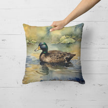 Load image into Gallery viewer, American Black Duck Throw Pillow