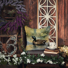 Load image into Gallery viewer, American Black Duck Throw Pillow