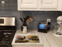 Load image into Gallery viewer, American Black Duck Glass Cutting Boards – Durable, Decorative Kitchen Art