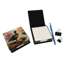 Load image into Gallery viewer, American Black Duck PU Leather Note Paper Holder