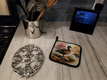 Load image into Gallery viewer, American Black Duck Pot Holders - Set of 2 Decorative Kitchen Helpers | Made in the USA