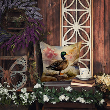 Load image into Gallery viewer, American Black Duck Throw Pillow