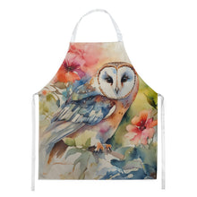Load image into Gallery viewer, Barn Owl Apron – Artist-Designed Kitchen, BBQ &amp; Craft Apron
