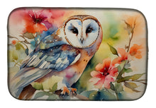 Load image into Gallery viewer, Barn Owl Dish Drying Mat