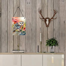 Load image into Gallery viewer, Barn Owl Wall or Door Hanging Prints