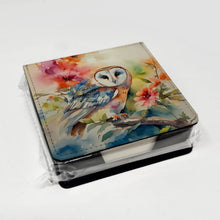 Load image into Gallery viewer, Barn Owl PU Leather Note Paper Holder