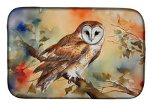 Load image into Gallery viewer, Barn Owl Dish Drying Mat