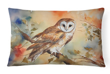 Load image into Gallery viewer, Barn Owl Throw Pillow
