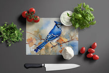 Load image into Gallery viewer, Blue Jay Glass Cutting Boards – Durable, Decorative Kitchen Art