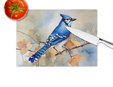 Load image into Gallery viewer, Blue Jay Glass Cutting Boards – Durable, Decorative Kitchen Art