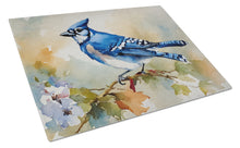 Load image into Gallery viewer, Blue Jay Glass Cutting Boards – Durable, Decorative Kitchen Art