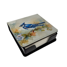Load image into Gallery viewer, Blue Jay PU Leather Note Paper Holder