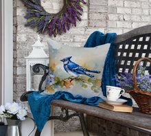 Load image into Gallery viewer, Blue Jay Throw Pillow