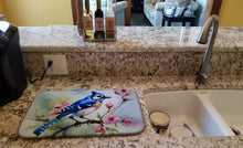 Load image into Gallery viewer, Blue Jay Dish Drying Mat