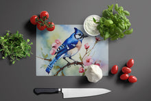 Load image into Gallery viewer, Blue Jay Glass Cutting Boards – Durable, Decorative Kitchen Art