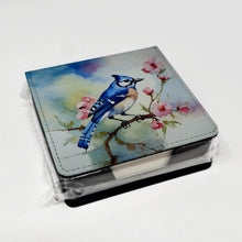 Load image into Gallery viewer, Blue Jay PU Leather Note Paper Holder
