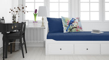 Load image into Gallery viewer, Blue Jay Standard Pillowcase – Artistic Decorative Front, White Back