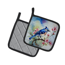Load image into Gallery viewer, Blue Jay Pot Holders - Set of 2 Decorative Kitchen Helpers | Made in the USA