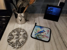 Load image into Gallery viewer, Blue Jay Pot Holders - Set of 2 Decorative Kitchen Helpers | Made in the USA