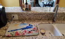 Load image into Gallery viewer, Blue Jay Dish Drying Mat